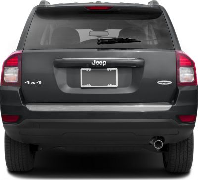 Rear view of SUV with 4x4 badge and High Altitude edition emblem