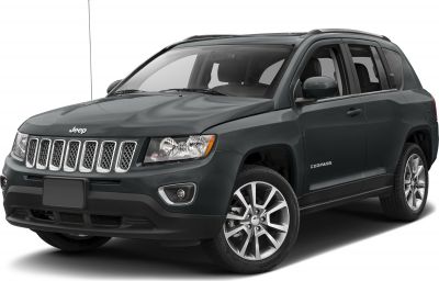 Front view SUV with chrome seven-slot grille and alloy wheels