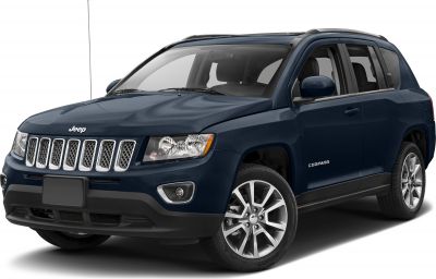 Front and side view showing SUV grille and alloy wheels