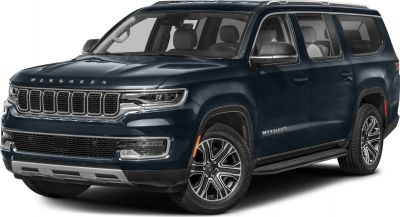 Front grille and side profile of a large modern SUV