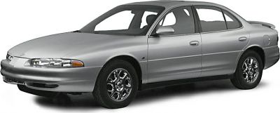 Front side view of a mid-size sedan with chrome alloy wheels