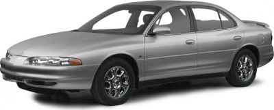 Silver sedan with chrome wheels and sleek body design
