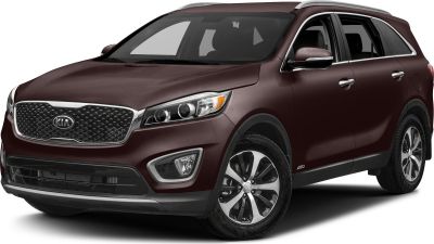 Front and side view of an SUV with distinctive grille and alloy wheels