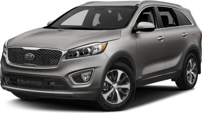 Front three-quarter view of SUV with modern headlights and alloy wheels