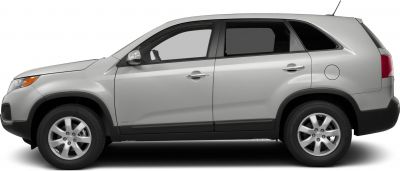 Silver SUV side view with AWD badge and alloy wheels