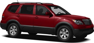 SUV side profile with alloy wheels and roof rails