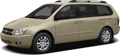 Side profile of a long wheelbase minivan with sliding rear door