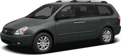 Long wheelbase minivan with sliding door and alloy wheels