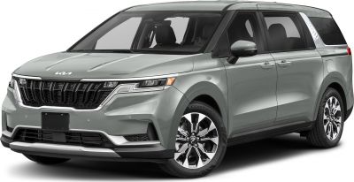 Front grille and alloy wheels of a modern minivan.