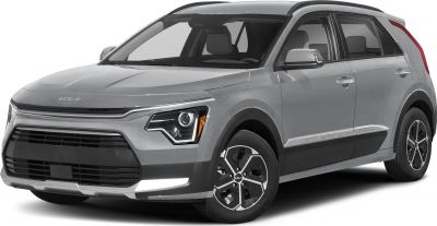 Front and side view with LED headlights and prominent grille