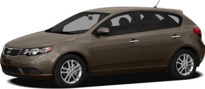 Side profile of a 5-door hatchback with alloy wheels and smooth body lines