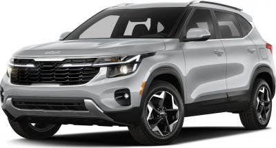 Front grille and alloy wheels of modern SUV