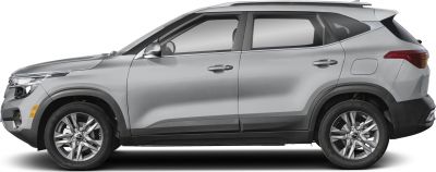 Side profile of a mid-size SUV with alloy wheels and modern design
