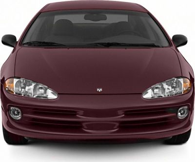 Front view with dual headlights and horizontal grille design.