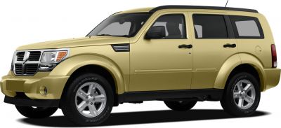 Beige mid-2000s SUV side profile with rugged design, 5-door layout