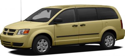 Beige minivan side profile with tinted windows and sliding doors