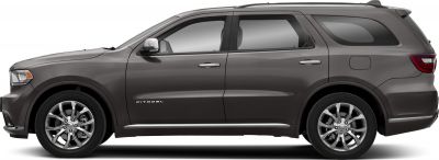 Side profile of SUV with tinted windows and alloy wheels