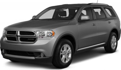 Front and side view of mid-size SUV with distinctive grille and alloy wheels