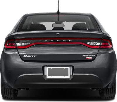 Rear view with full-width taillight and Aero Multiair Turbo badge