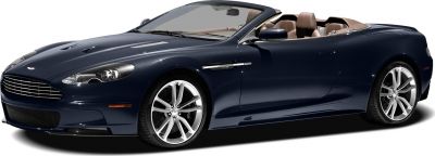 Convertible sports car with luxury design and prominent front grille