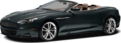 Convertible luxury sports car with sleek aerodynamic front and alloy wheels