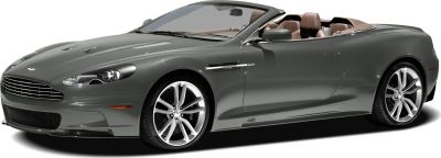 Convertible luxury sports car with sculpted body and alloy wheels
