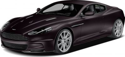Front three-quarter view of a luxury sports coupe with aggressive fascia and sleek aerodynamics