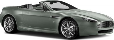 Sleek convertible with distinct front grille and alloy wheels