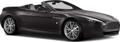 Convertible luxury sports car with sleek body and alloy wheels