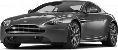 Front and side view with prominent grille, headlights, and alloy wheels.
