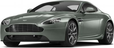 Front grille and side profile with alloy wheels of a luxury sports coupe