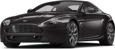 Front grille, headlights, and alloy wheels of a sports coupe
