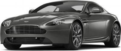 Front grille and alloy wheels of a sleek sports coupe