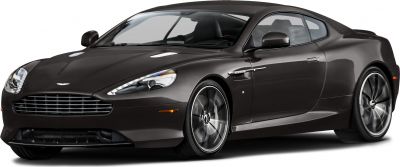 Aerodynamic luxury coupe with sporty grille and multi-spoke alloy wheels