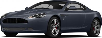 Aerodynamic front and side profile with grille and alloy wheels