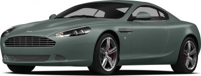 Sleek coupe front and side view with alloy wheels and side vent
