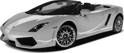 2009 Lamborghini Gallardo LP 560-4 Spyder 3/4 front-left view