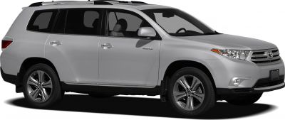Side profile of mid-size SUV with alloy wheels and roof rails