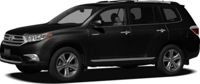 Side profile of black SUV with alloy wheels and roof rails