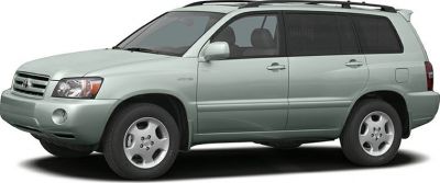 Side profile of a classic SUV with roof rails and alloy wheels.