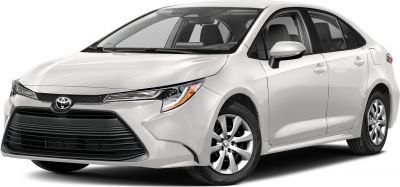 Front and side view with headlights and grille