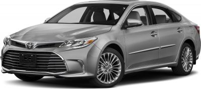 Mid-size sedan with bold front grille and detailed alloy wheels