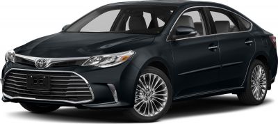 Front 3/4 view of mid-size 4-door sedan with alloy wheels and prominent grille