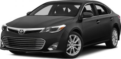 Sleek front grille and sharp LED headlights on four-door sedan