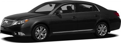 Side profile of a mid-size sedan with chrome trim and alloy wheels