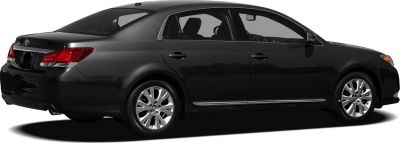 Side profile view of mid-size sedan with alloy wheels and four doors