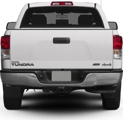 Rear tailgate and bumper with 4x4 and FlexFuel badges