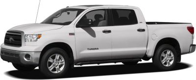 White extended cab pickup truck with alloy wheels and black grille