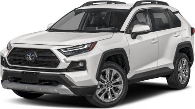 Angular LED headlights and rugged grille with alloy wheels