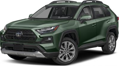 Front three-quarter view of SUV with prominent grille and alloy wheels
